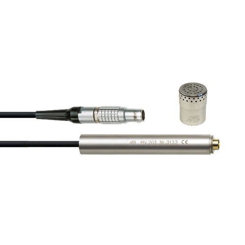 100 - 150 dB microphone - MM221  - Sinus Messtechnik GmbH - 50 - 100 dB / 0 - 50 dB / 150 - 200 dB