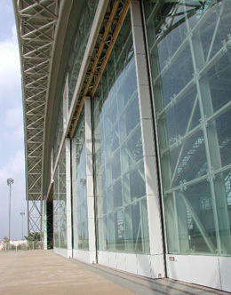 Sliding hangar door - Aircraft Support Industries - for aircraft