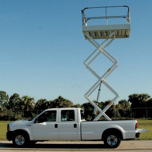 Maintenance lifting platform - HLM-19 - Phoenix Metal Products Inc. - scissor / for aircraft / for airport
