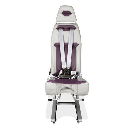 Aircraft cabin seat - 0520  - B/E Aerospace Fischer GmbH - crew / with armrests / with adjustable lumbar support
