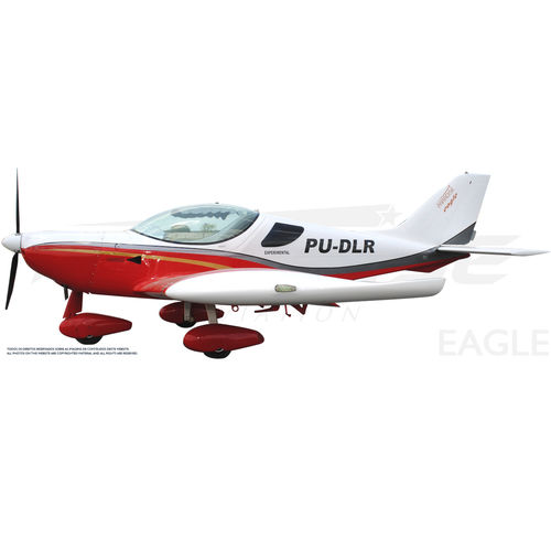 Single-engine aircraft - Eagle - Paradise Industria Aeronautica - 4-stroke engine / two-seater / LSA