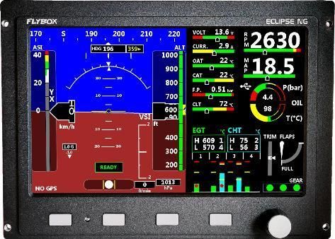 MFD EFIS - ECLIPSE NG - Flybox Avionics - PFD / primary flight display / EFIS