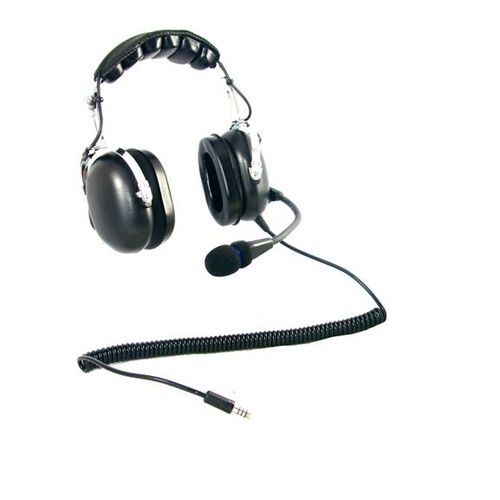 Helicopter Aviation Headset An 1000ah Nicepower Tech Inc For Pilot Noise Reduction Corded 0013