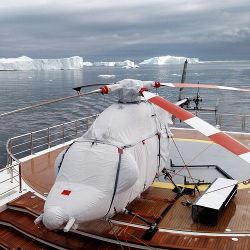 Helicopter cover - Bell 429 - Air Covers Ltd - cockpit / for engines