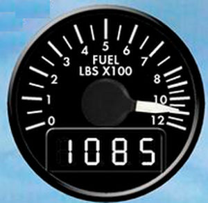 Flow gauge - Diamond J, Inc. - analog / electronic / fuel