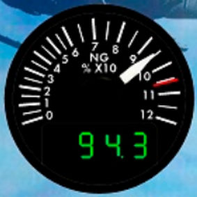 Analog tachometer - DJ PN 64000-112 - Diamond J, Inc. - electronic / TSO