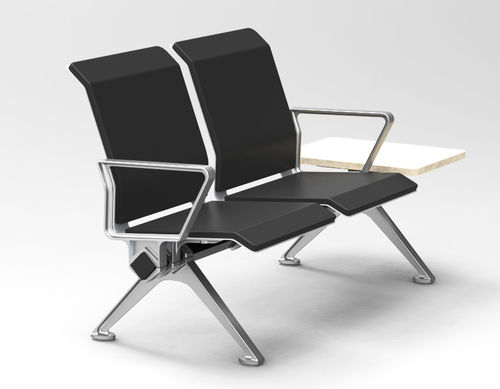 Airport beam chair - Pacifica II - Airport Seating Alliance - 3-seater / 4-seater / 2-person