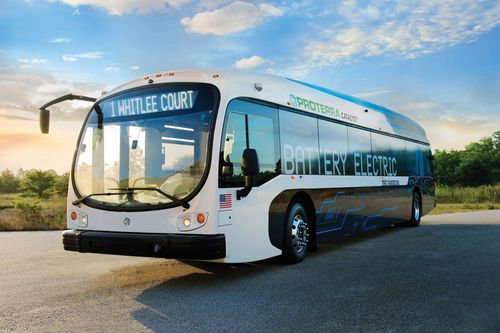 Airport Apron Bus - Catalyst® - Proterra, Inc. - 51 + Pers.   Climate 