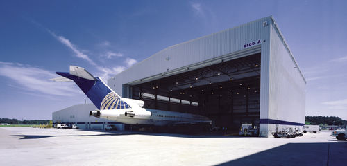 Aircraft hangar - Continental Airlines - Heavy Structures