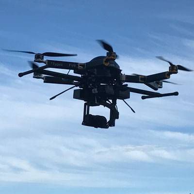 Industrial UAV - ATYGES FV6 - Atyges - aerial photography / inspection / civil defense