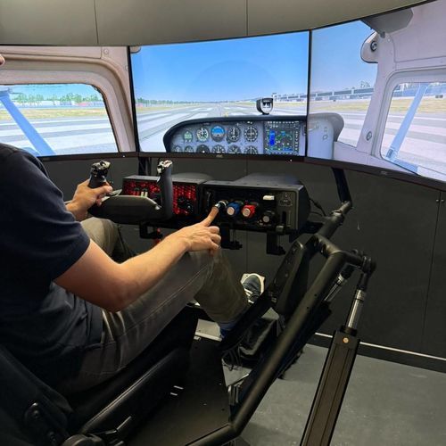 Aircraft simulator - GA 6DOF - Elite Simulation Solutions - flight / motion / training