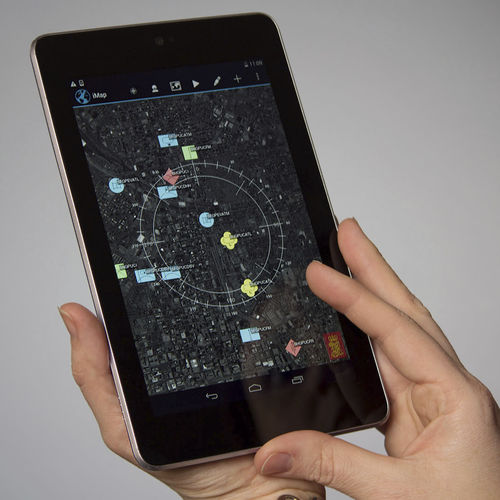Management software - TerraLens Mobile™ - KONGSBERG GEOSPATIAL - control / GPS / for aeronautics