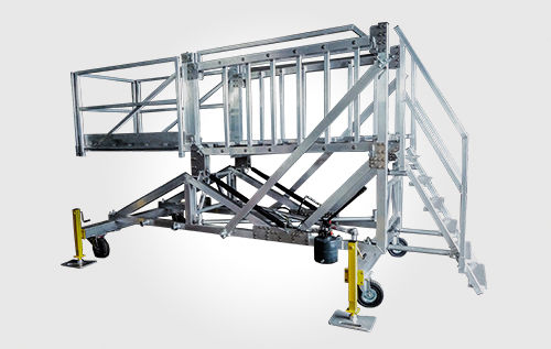 Fuselage access platform - MMA4000  - ALTEC Aluminium Technik GmbH - engine / tail / wing
