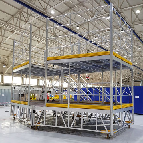 Tail aircraft docking system - Hawker King Air Modular Tail Docking System - JASPER PRODUCTS LTD - fuselage / engine / movable