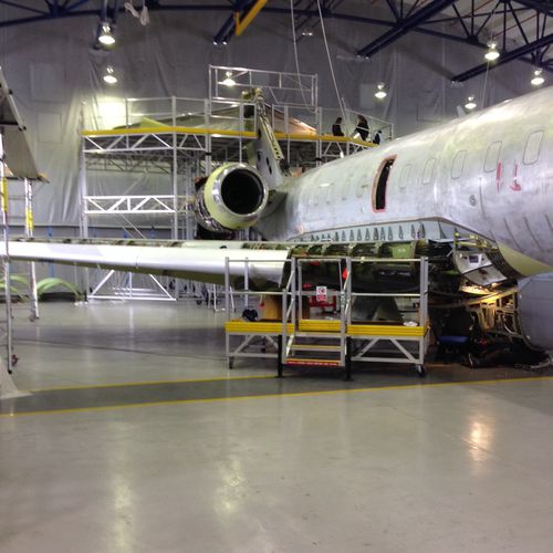 Wing access platform - JASPER PRODUCTS LTD - movable