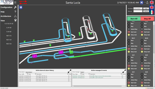Management software - BAGWARE  - Glidepath - control / data acquisition / tracking