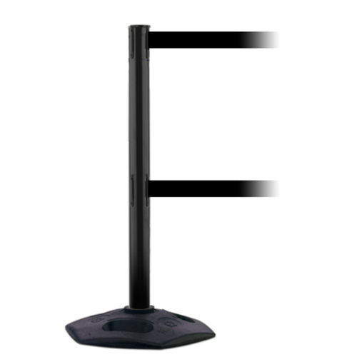 Tape guidance barrier - 886T2 - Tensator - flat-head / mobile / retractable