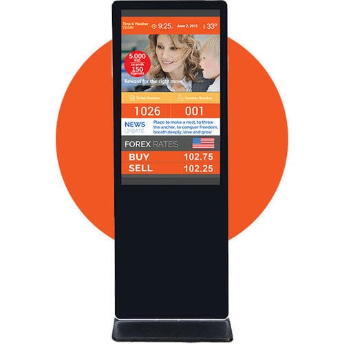 Information signage - Donatello Vertica - Wavetec - advertising / digital / for airport terminal