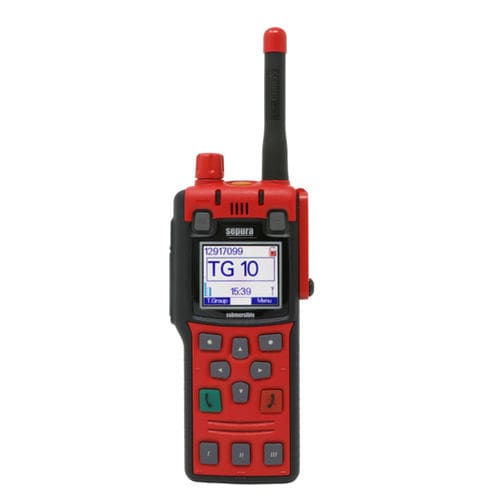 UHF walkie-talkie - STP8X100 - Sepura - for airport / for aircraft / portable