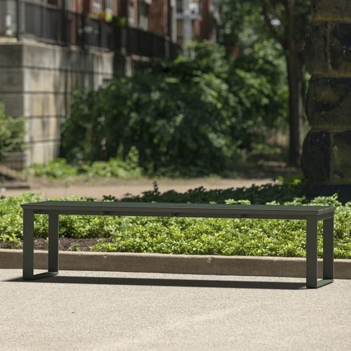 Airport bench Apex Forms+Surfaces metal / wooden