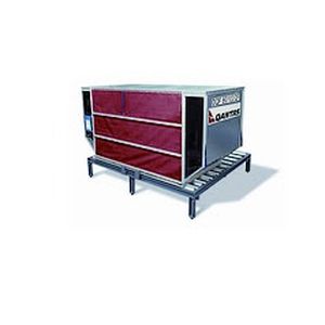 Roller conveyor - McGrath Industries - freight / horizontal / for airport
