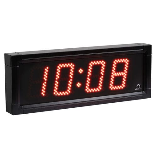 Airport clock - DSC   - Mobatime - digital / quartz