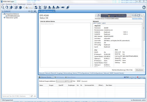 Management software - MOBA-NMS - Mobatime - monitoring / for maintenance / for airport
