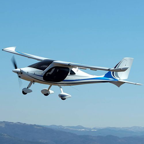 Two-seater ULM aircraft - Syncro UL - Fly Synthesis - 4-stroke engine ...