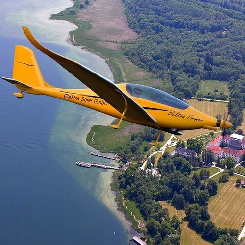 Instructional aircraft - Elektra Trainer - Elektra Solar - electric motor / two-seater / LSA