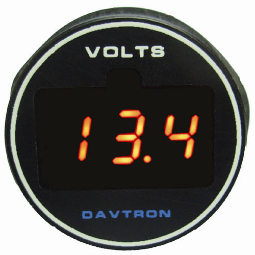 Onboard voltmeter M451 Davtron, Inc. DC / for aircraft