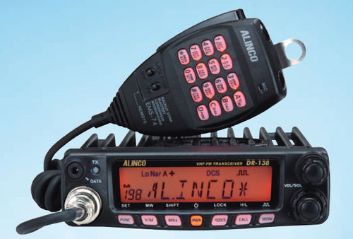 VHF radio transceiver - DR-138, DR-438 - Alinco - for aircraft