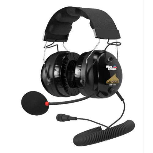 Pilot aviation headset - MM001 series - Micro Avionics - for ULM