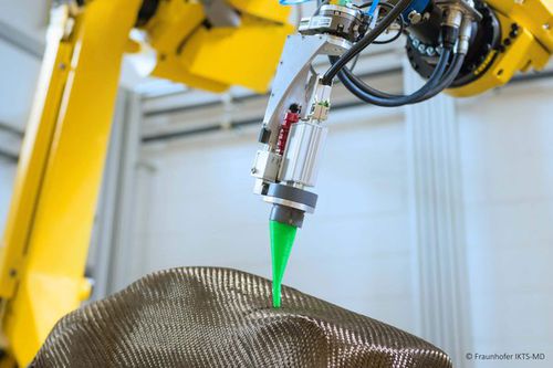Non-contact laser scanner - EddyCus® CF rob - SURAGUS GMBH - contact / 3D / for aeronautics