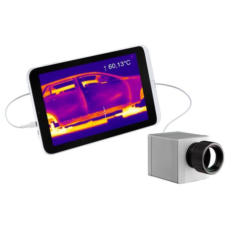 Spark optical emission camera - PI 160 - OPTRIS GMBH - thermal / for airport / for NDT