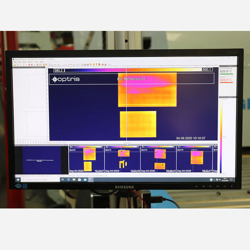 Optical inspection system - GIS 640 R - OPTRIS GMBH - automatic / aircraft engine