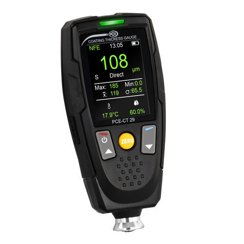 Coating thickness gauge - PCE-CT 29 - PCE Deutschland GmbH - digital display / for aeronautics