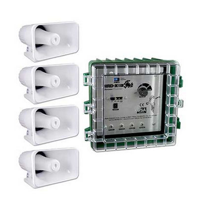Acoustic bird scarer - GooseBuster - BIRD-X - fixed / for airport