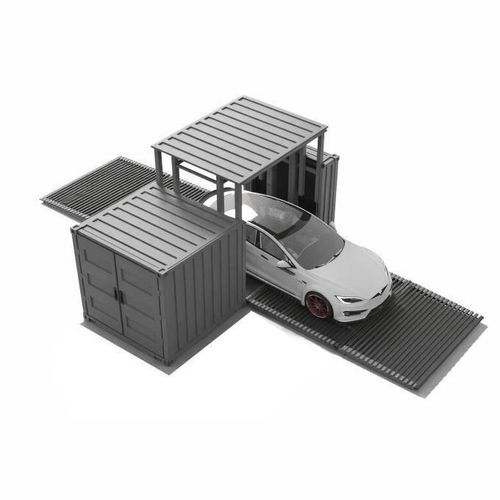 Vehicle scanner - uniXGATE 300DVR - unival group GmbH - inspection / for airport / X-ray