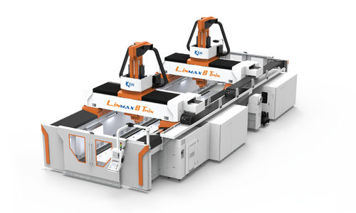 5-axis machining center - Linmax BTwin series - KEN ICHI MACHINE CO., LTD - vertical / for the aerospace industry / CNC