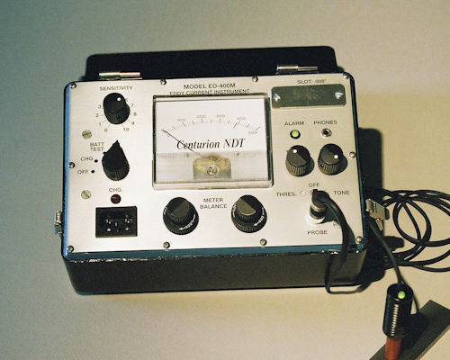 Eddy current flaw detector - ED-400M - Centurion Test Equipment  - magnetic particle / portable / for aeronautics