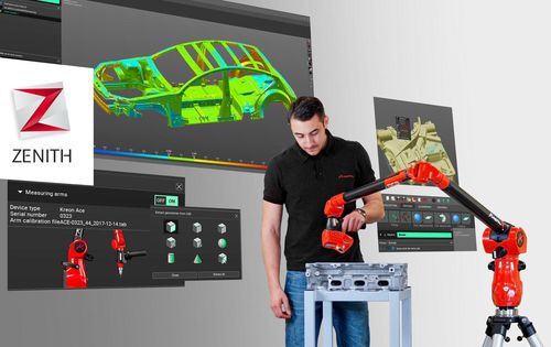 Measurement software - Zenith - Kreon - CAD / for aeronautics / 3D