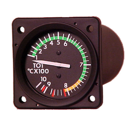 Temperature gauge - 576-10007  - Ahlers Aerospace - analog / fuel / for aircraft