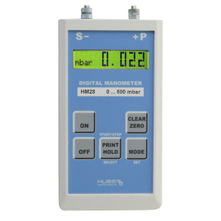 Pressure gauge - HM28 - Huber Instrumente - digital / motor / for aircraft