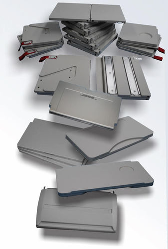 Aircraft meal tray - Aero Plastics & Structures - plastic