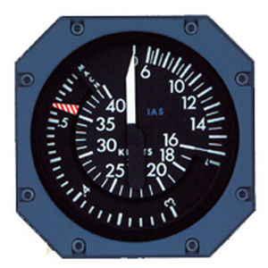Aircraft airspeed indicator - 2C130(XXXXXX) - Avionix Corp. - analog / TSO / dual-scale