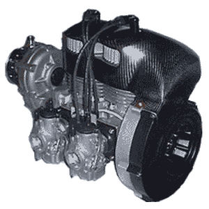 50 - 100hp piston engine - MZ-202 - Compact Radial Engines - 10 - 50kg / for ultralight trike / 2-stroke