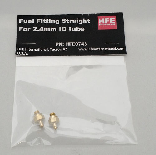 Quick coupling - HFE0743 - HFE International - straight / for fuel / brass