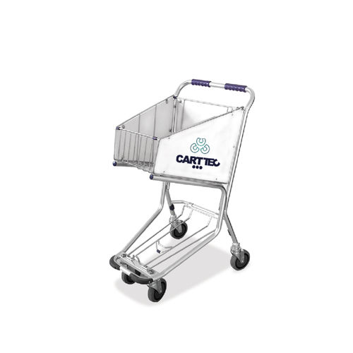 Airport terminal duty free trolley - GORGONA - Cart Technology S.L - 4-wheel / open / for passengers