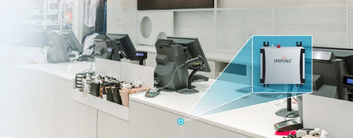Fixed RFID reader - SPEEDWAY R120  - impinj.com - baggage / for airport