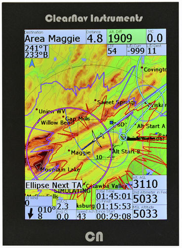Pilot flight computer - CNII - ClearNav Inc.